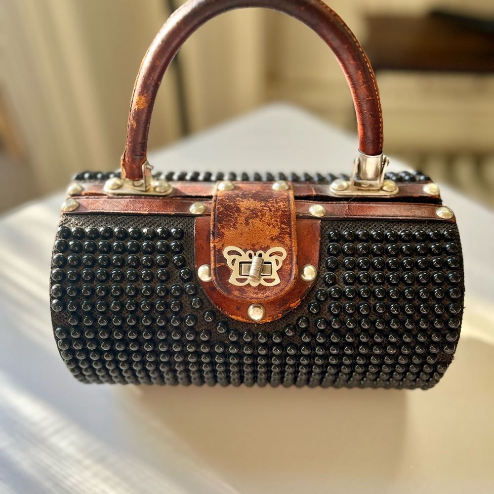 Vintage Barrel purse